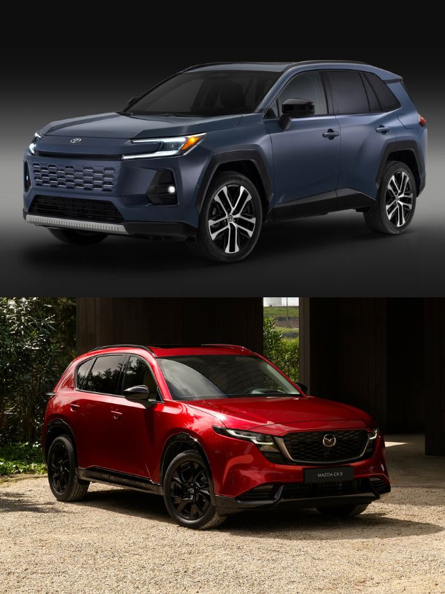 Compare 2026 Toyota RAV4 vs Mazda CX-5
