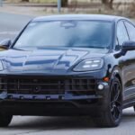2027 Porsche Cayenne coupe facelift spy shots