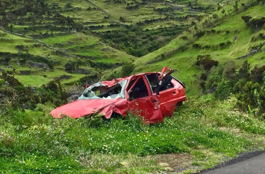 Broken Car Accident