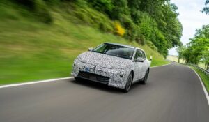 Kia EV4 at Nürburgring