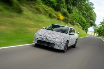Kia EV4 at Nürburgring
