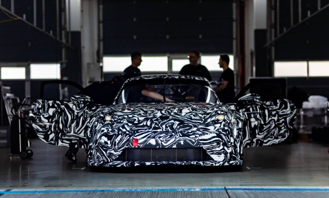 Porsche 911 Cup development car