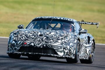 Porsche 911 Cup development car