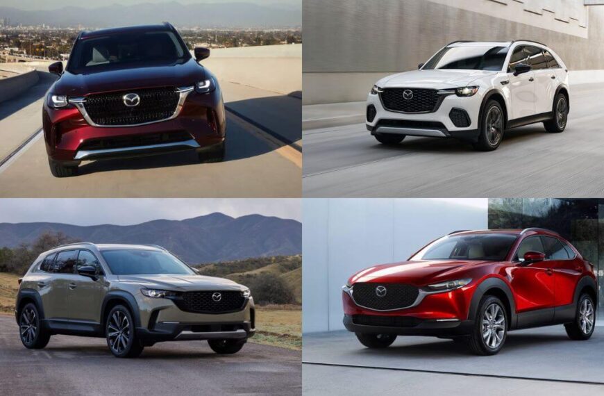 2025 Mazda SUVs Lease Deals On CX-90 CX-70 CX-50 CX-30