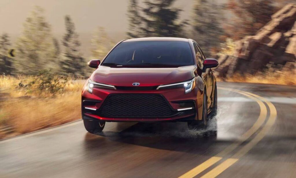 2025 Toyota Corolla Hybrid compact car delivering affordable 50 MPG efficiency