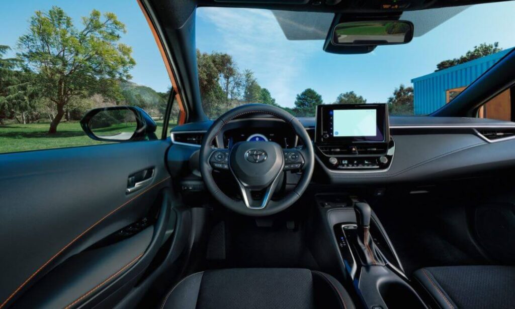 2026 Corolla Hatchback FX Interior