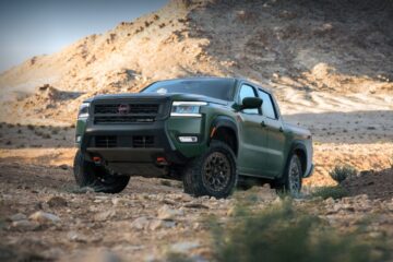 2026 Nissan Frontier PRO-4X R by Roush with lifted Ohlins suspension and rugged styling.
