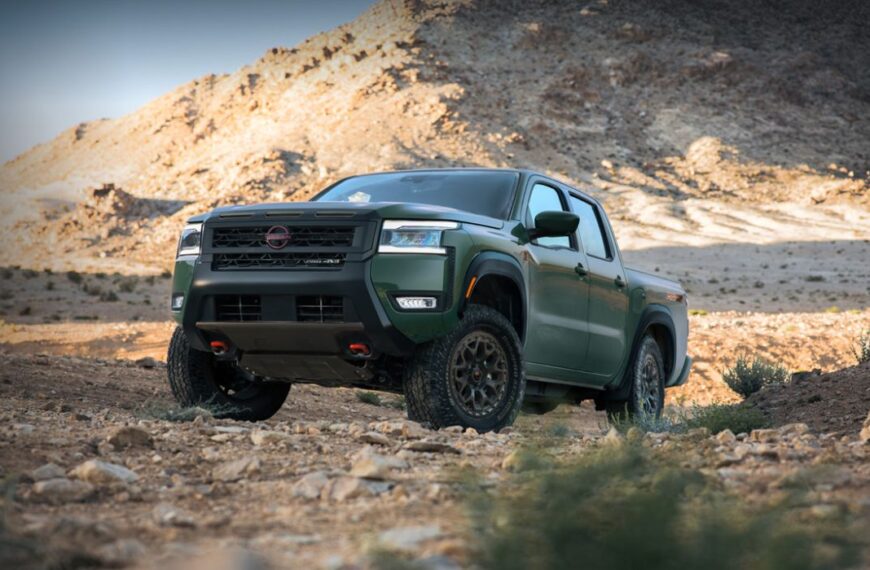 2026 Nissan Frontier PRO-4X R by Roush with lifted Ohlins suspension and rugged styling.