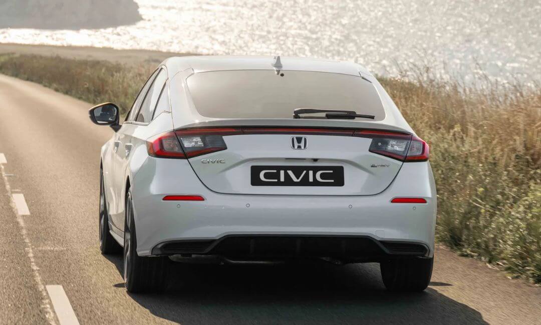 2026 Honda Civic Europe Facelift Rear