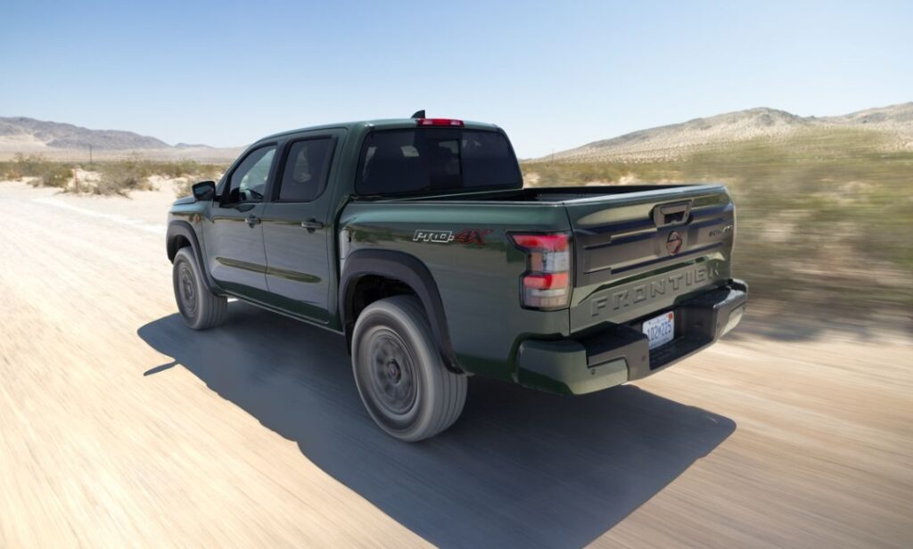 The 2026 Frontier PRO-4X R by Roush equipped with Ohlins off-road suspension, lifted stance, and rugged styling that delivers both everyday practicality and serious trail capability.