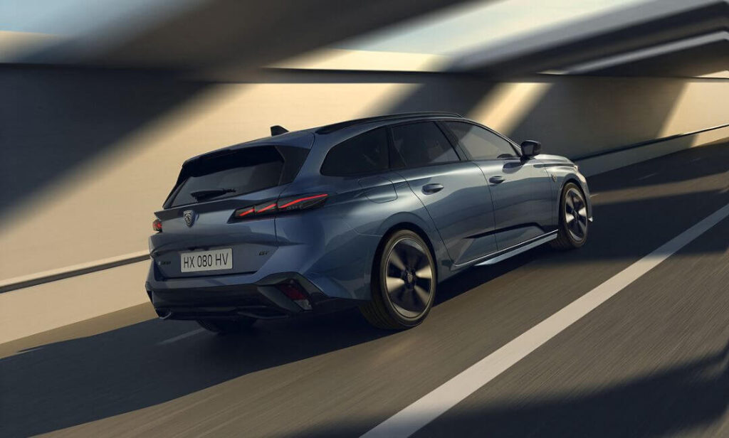 2026 Peugeot E-308 SW Facelift Rear