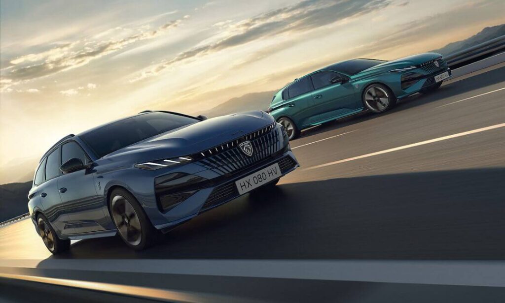 2026 Peugeot E-308 and E-308 SW Facelift