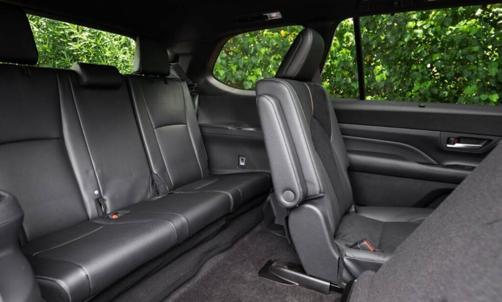2026 Toyota GrandHighlander Limited Black Seats