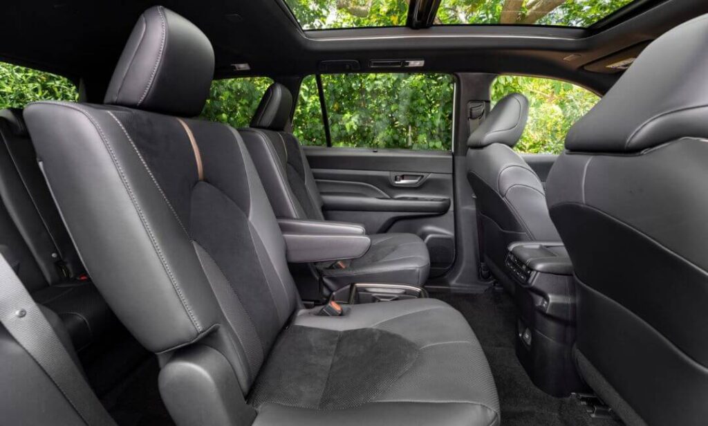 2026 Toyota GrandHighlander Limited Seats