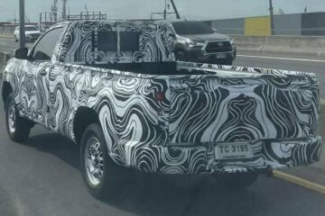2026 Toyota HiLux single-cab spied