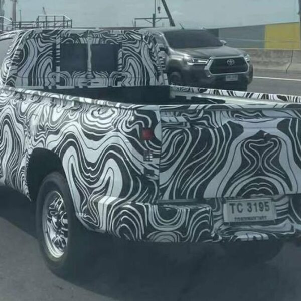 2026 Toyota HiLux single-cab spied