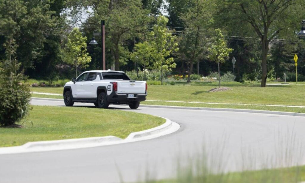 2026 chevy silverado ev work truck summit white range test