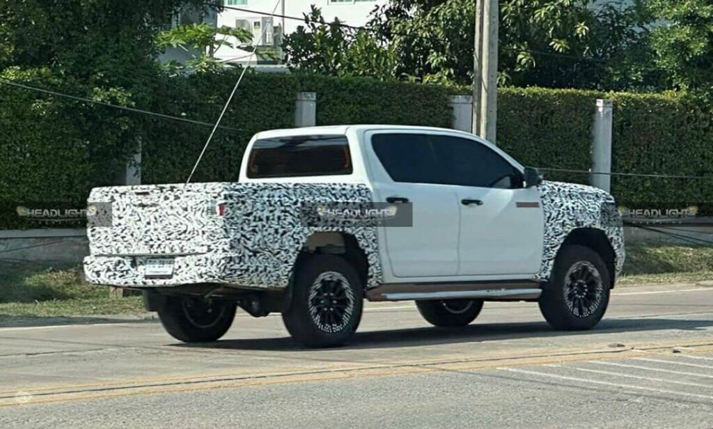 2026 Toyota HiLux single-cab spied