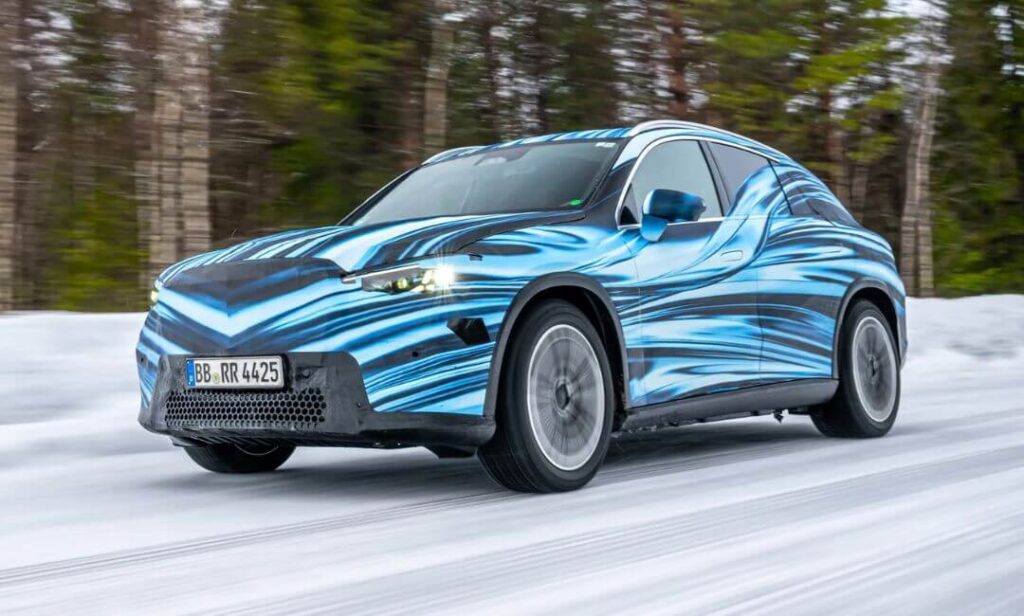 Mercedes GLC EV prototype with EQ Technology testing in Sweden (2)