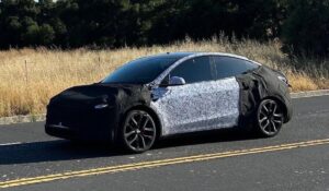 Tesla Model Y Performance prototype spotted