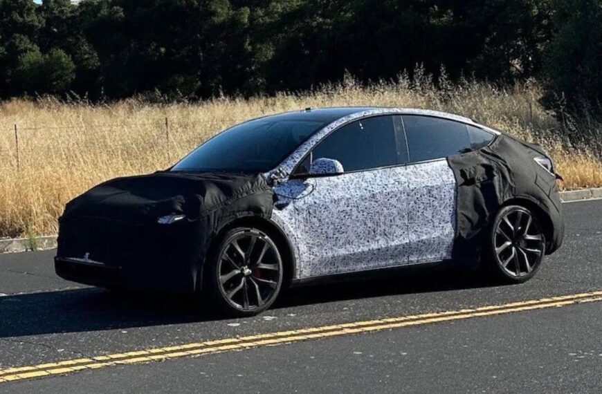 Tesla Model Y Performance prototype spotted