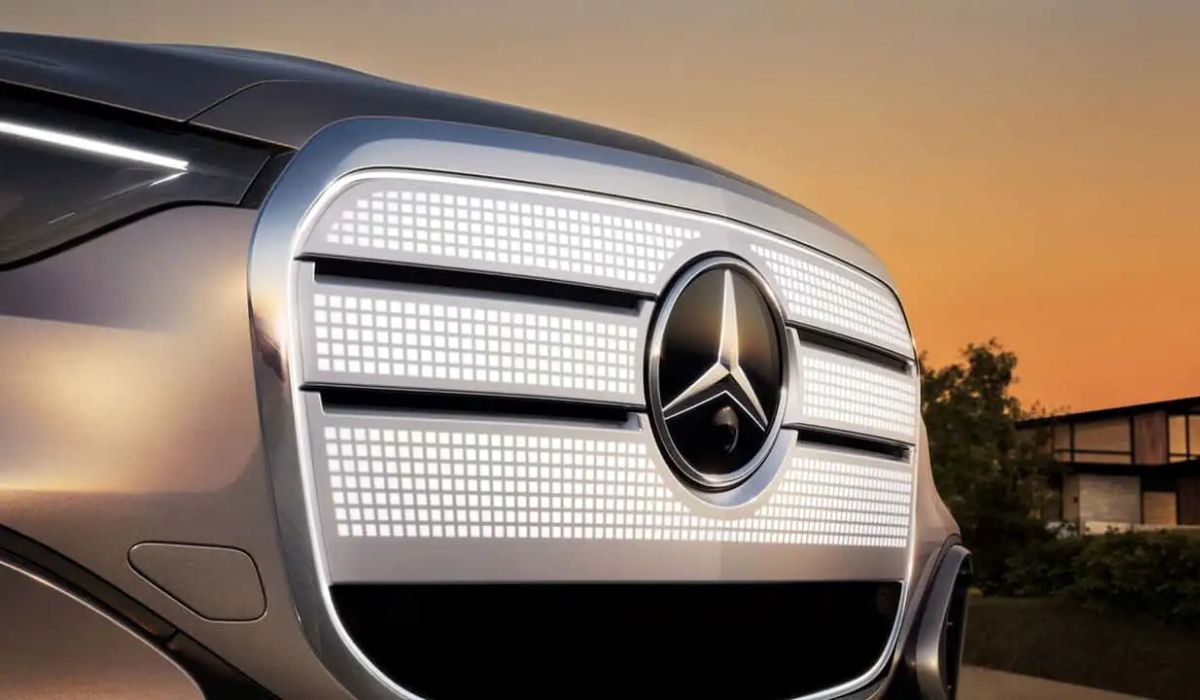 mercedes benz glc ev illuminated grille