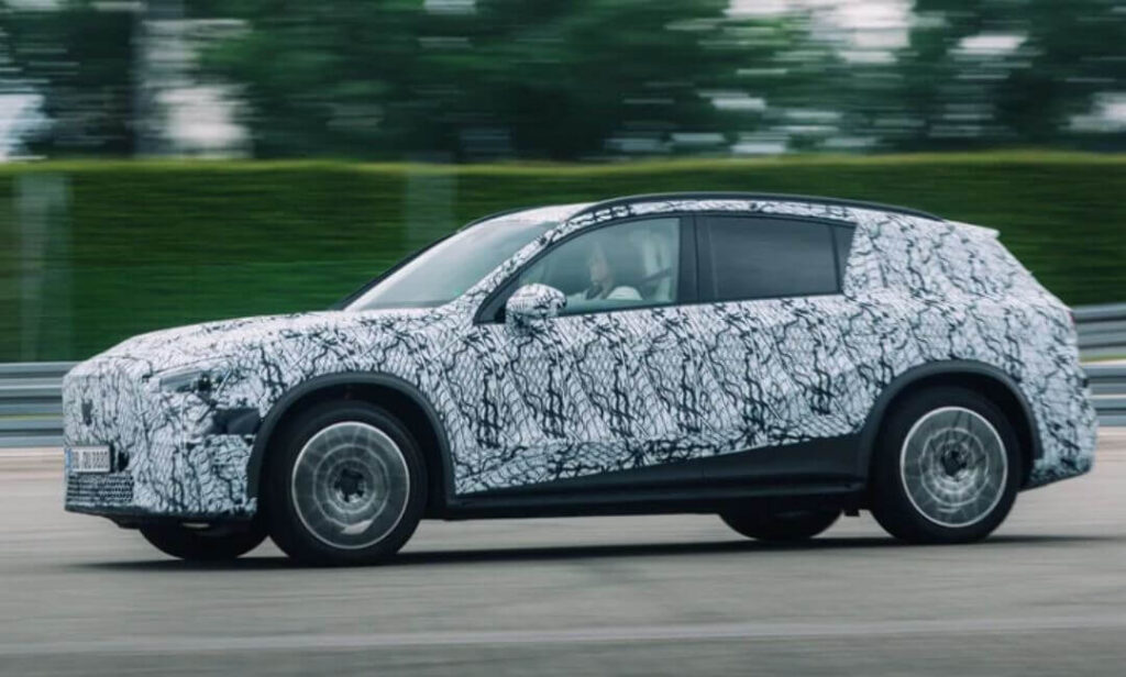 new Mercedes GLC EV prototype