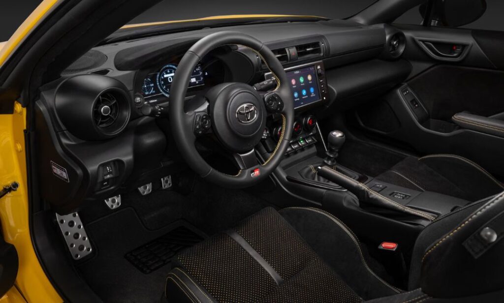 2026 Toyota GR86 Yuzu Special Edition Inside