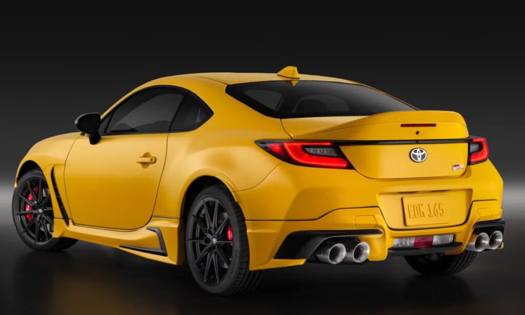 2026 Toyota GR86 Yuzu Special Edition Rear
