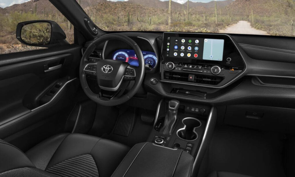 2026 Toyota Highlander Inside