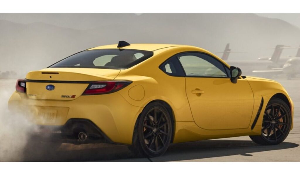 Subaru BRZ Series.Yellow