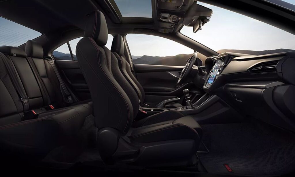Subaru WRX Interior