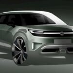 volkswagen electric crossover teaser