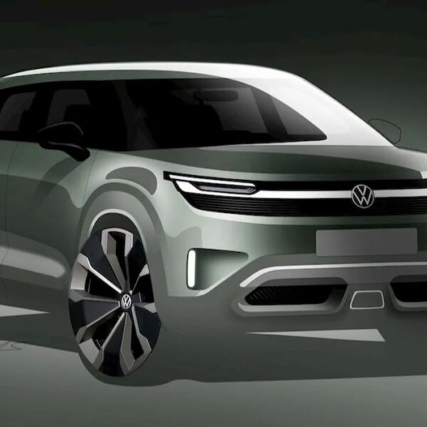 volkswagen electric crossover teaser