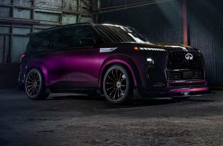 INFINITI SEMA Build: QX80 R-Spec