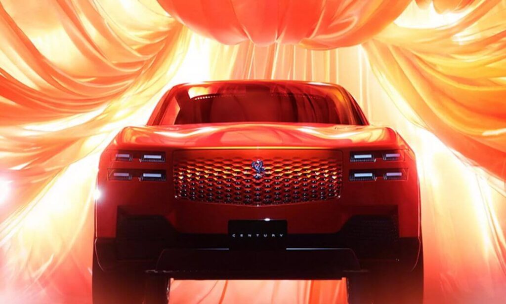 Toyota Century Coupe teaser