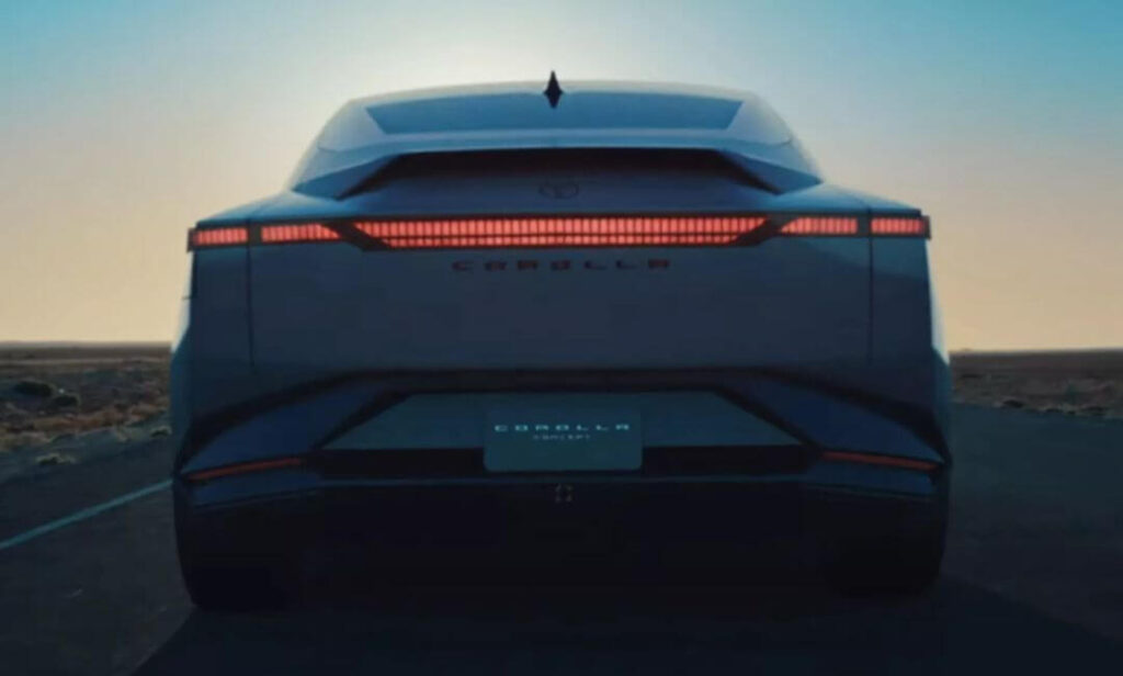 toyota Corolla concept teaser