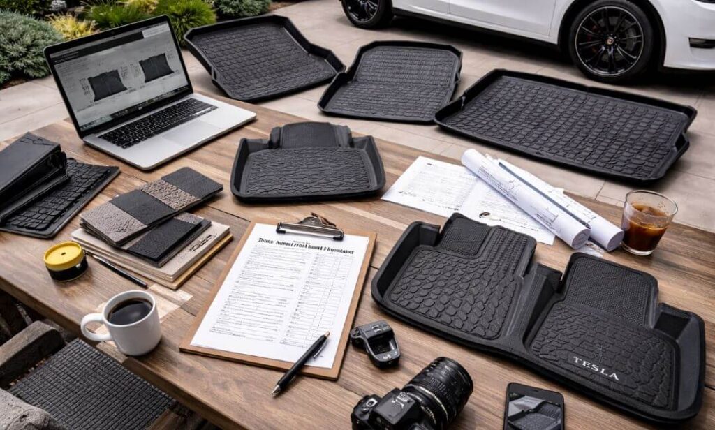 How We Chose These Floor Mats for Tesla Model Y